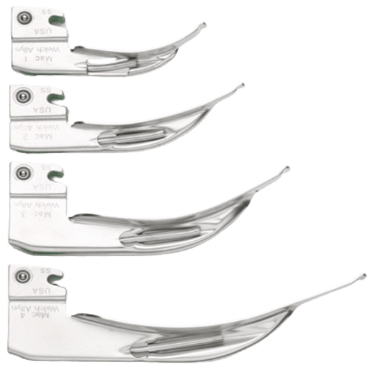 Welch Allyn Fiber Optic Laryngoscope Blade- MacIntosh- Size 3 69063